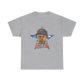 Graphic Tee — Patriotic Star Hip-Hop Portrait T-Shirt